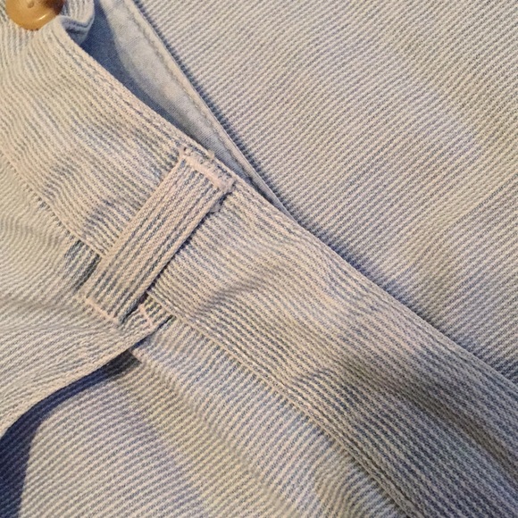 Christopher & Banks railroad print size 12 Jeans - Picture 2 of 7